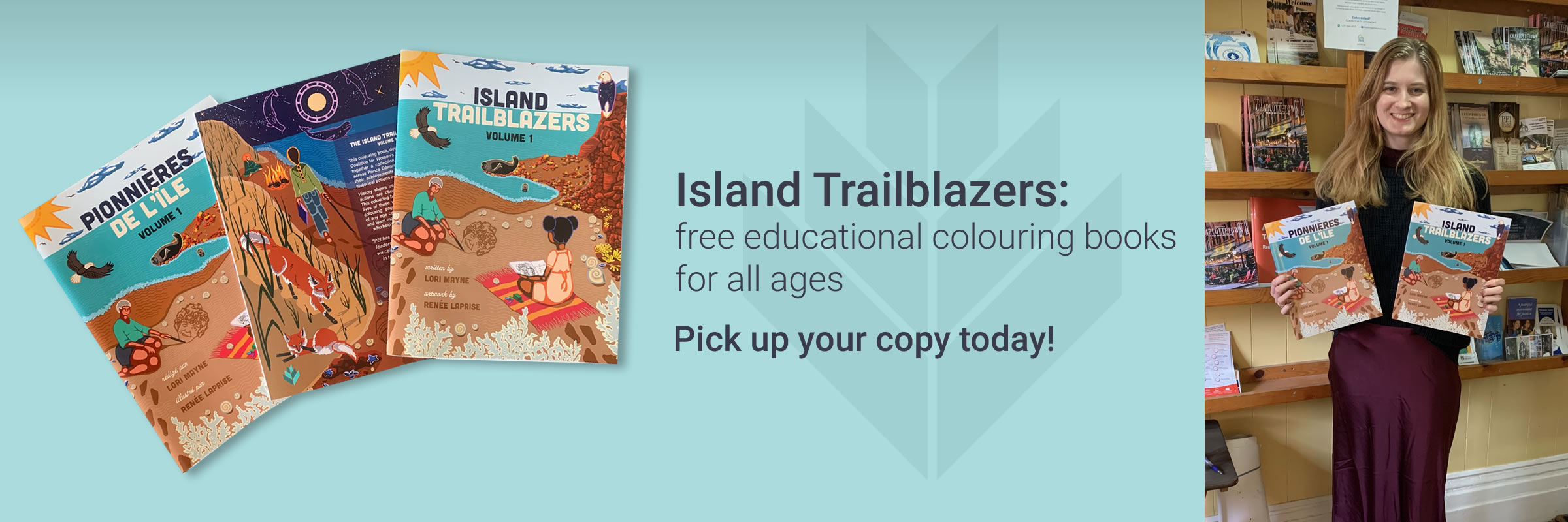 Island Trailblazers: free colouring books for all ages